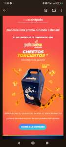 Cinépolis: ¡Palomitas para llevar a solo $60! Sabor Cheetos