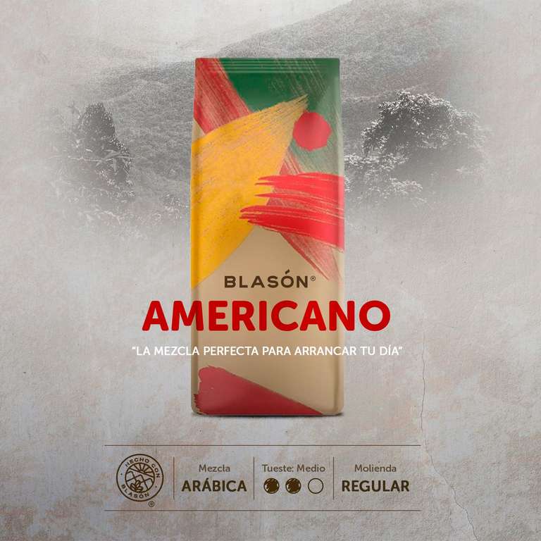Amazon: Blasón Café Molido Gourmet Americano 900 g | Planea y Ahorra