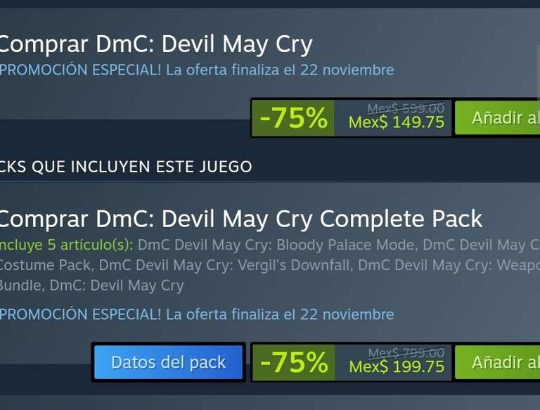 DMC: Devil May Cry (Reboot). Magnifico e infravalorado y casi nunca en descuento (Xbox y Steam)