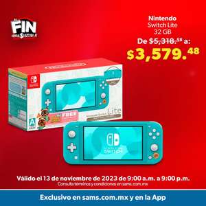 Combo Consola Nintendo Switch Lite 32 Gb Timmy & Tommy's Aloha Edition + Animal Crossing: New Horizons
