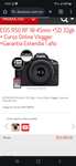 Tienda Canon y Mercado Libre: CANON EOS R50 RF 18-45mm +SD 32gb + Curso Online Vlogger +Garantia Extendia 1 año
