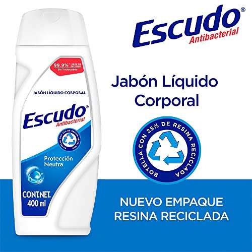 Amazon: Escudo antibacterial 400 ml