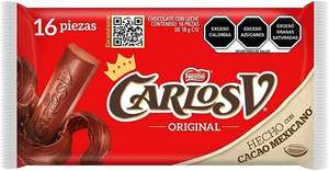 Amazon: Carlos V Chocolate Mexicano 16 pz