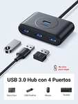 Amazon: Hub de 4 USB 3.0 Adaptador de 1M UGREEN | envío gratis con prime