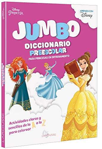 Amazon Jumbo Diccionario Preescolar Princesas- para princesas en entrenamiento- envío gratis prime