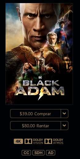 Play ▶︎ on X: Black Adam Apple TV  #ad   / X