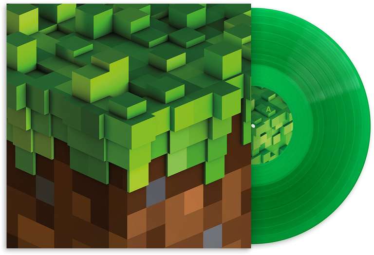 Amazon: Vinyl Minecraft Volume Alpha (Color Verde Transparente)