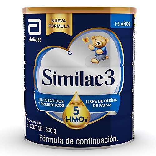 Amazon: Fórmula lactea Similac 3 800g