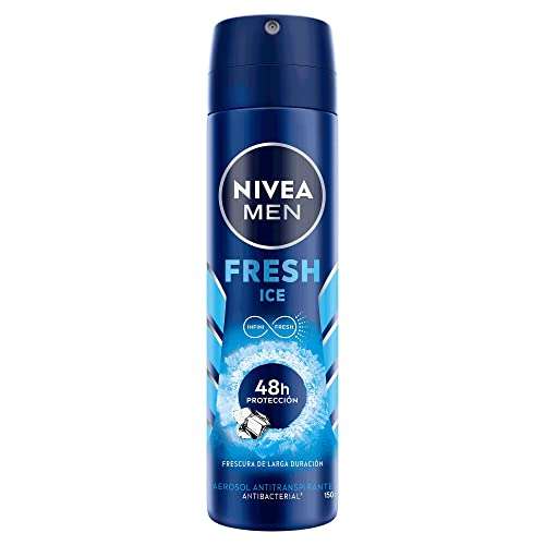 Amazon - Nivea Men Desodorante Antitranspirante Hombre Fresh Ice Spray, 150ml | Planea y Cancela | Prime