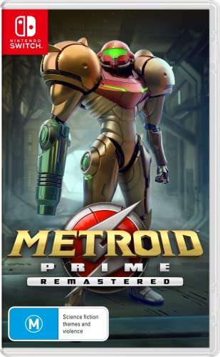Amazon: Metroid prime Remasterizado Nintendo Switch