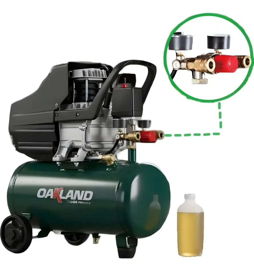 Mercado Libre - Compresor de aire Oakland 2.5hp/25lts