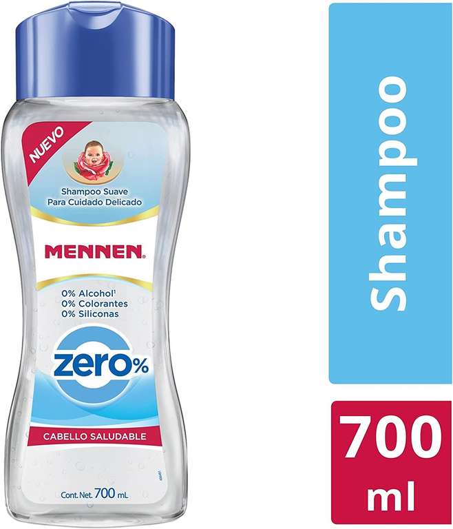 Amazon: Mennen Shampoo Zero 700ml | Planea y Ahorra, envío gratis con Prime