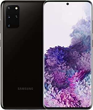Amazon: Samsung Galaxy S20+ 5G 128GB Cosmic Black completamente desbloqueado Smartphone (Reacondicionado) snapdragon 865 5g