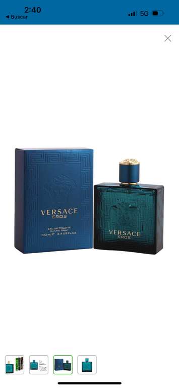 Sam's Club: Perfume Versace Eros EDT | Precio agregando al carrito