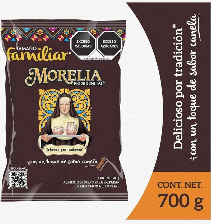 Amazon: Chocolate Morelia Presidencial 700 gr - planea y ahorra