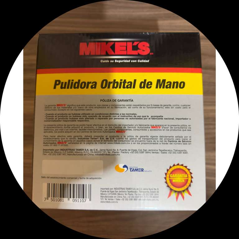 Soriana: Pulidora orbital mikels - Cocoyoc morelos