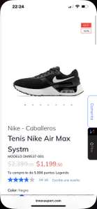 INNOVASPORT: Tenis Nike Air Max Systm