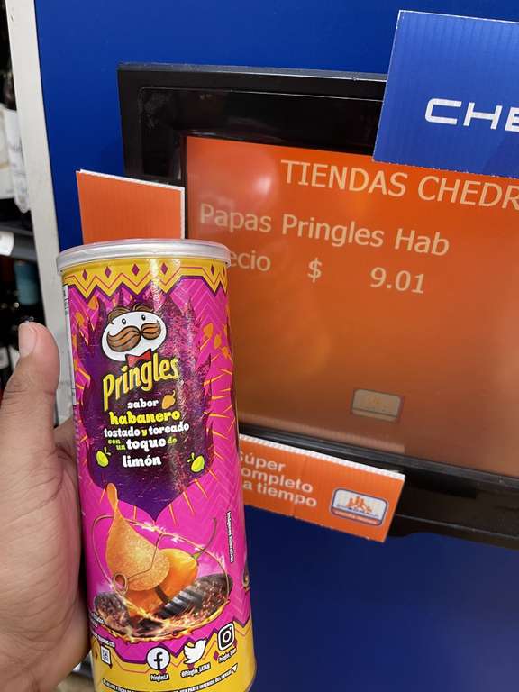 Chedraui: Pringles Sabor Habanero ¿Saben buenas?