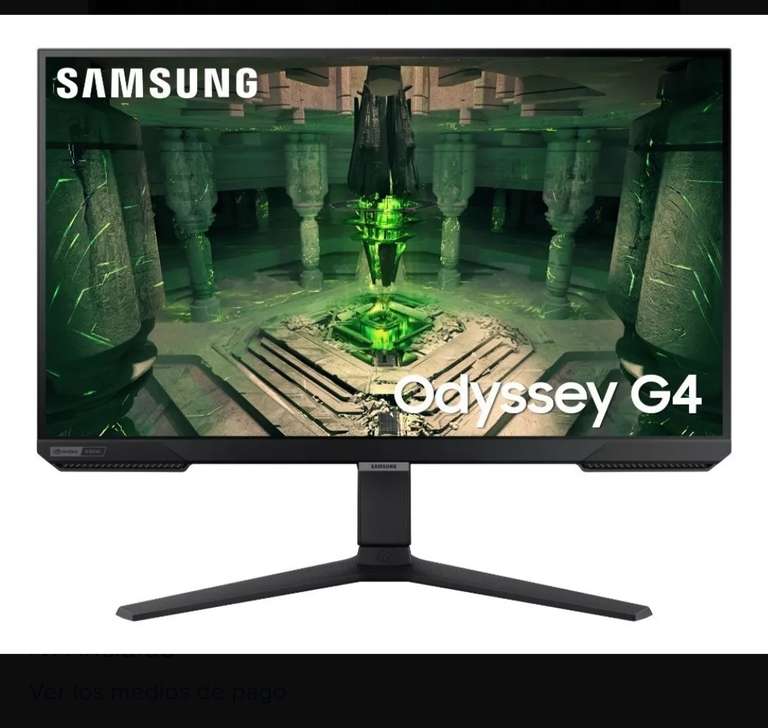 Mercado libre: Monitor Gamer Samsung G4 25'' Nvidia G-sync 240hz 1ms IPS