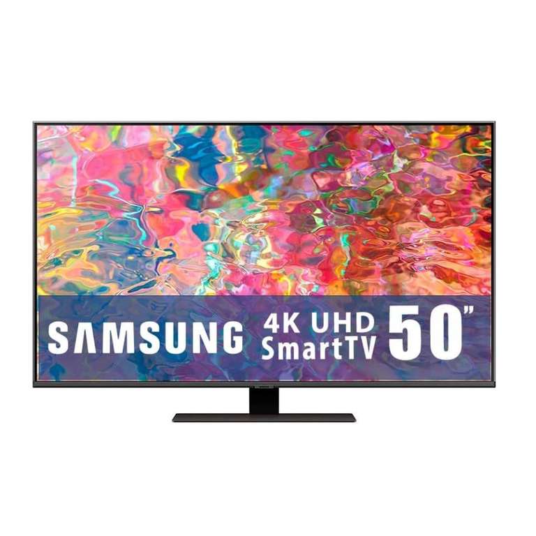 Bodega Aurrera: TV Samsung 50 Pulgadas 4K Ultra HD Smart TV QLED QN50Q80BAFXZX