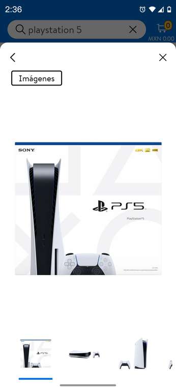 Walmart: PlayStation 5 Estándar con cupón y AMEX