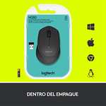 Amazon: Logitech M280 Mouse Inalámbrico, 2.4 GHz, Nano Receptor USB, Seguimiento Óptico, Resolución 1000 dpi, 3 botones, Batería de 18 Meses