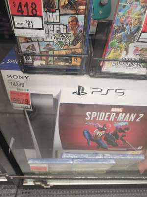 Bodega Aurrera: Consola PlayStation 5 Estándar + Marvel's Spiderman 2