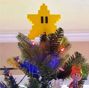 Aliexpress: Estrella de Super Mario para el árbol de Navidad