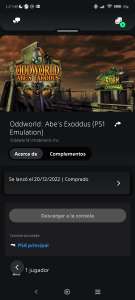 PlayStation: Oddworld Abe's Exoddus (PS1 emulation) | Gratis con PlayStation Plus Deluxe