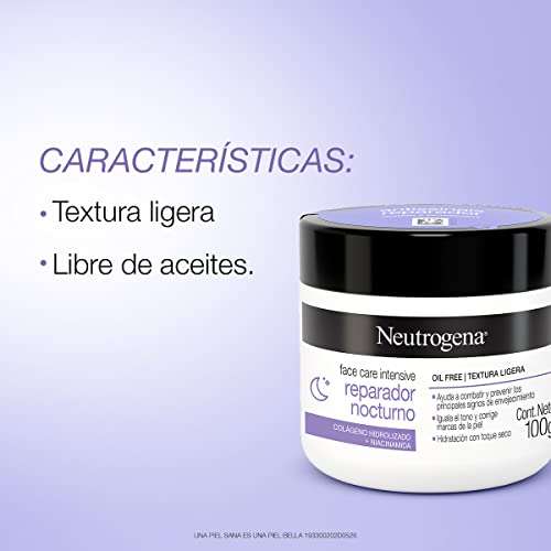 Amazon: Crema Hidratante Facial Reparador Nocturno Neutrogena