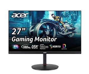 Amazon: Acer Monitor Gamer Nitro XV1 27" WQHD (2560 x 1440) Panel IPS | frecuencia de actualización 180Hz | Tiempo de Respuesta 1ms (GTG)