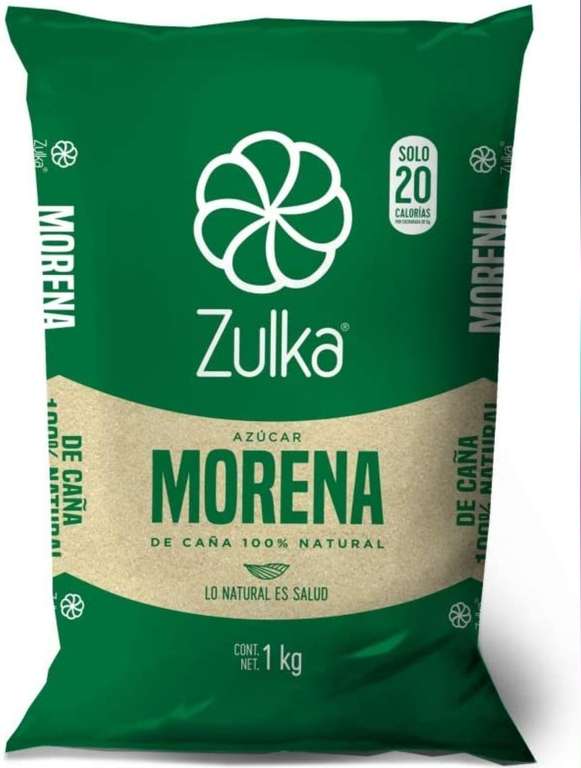 Amazon: Azúcar morena 1 Kg. Zulka (10% al comprar 10 piezas)