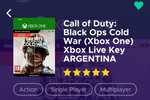 Eneba: Call Of Duty Cold War para Xbox (VPN Argentina)