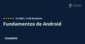 UNAM curso gratuito de “Fundamentos de Android”