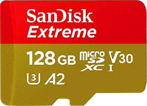 SanDisk Tarjeta microSD de 128 GB VENDIDA POR AMAZON