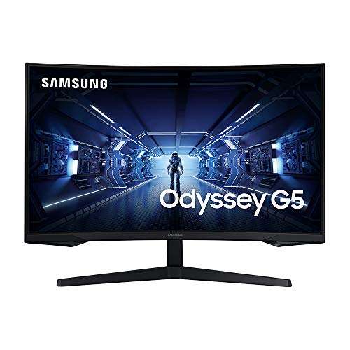 Amazon: SAMSUNG Monitor para Juegos Odyssey G5 de 32 Pulgadas, WQHD