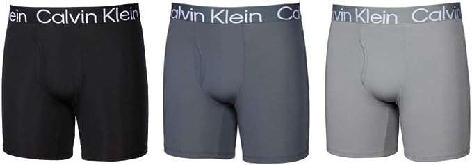 Amazon: 3 Bóxers Calvin Klein XL microfibra