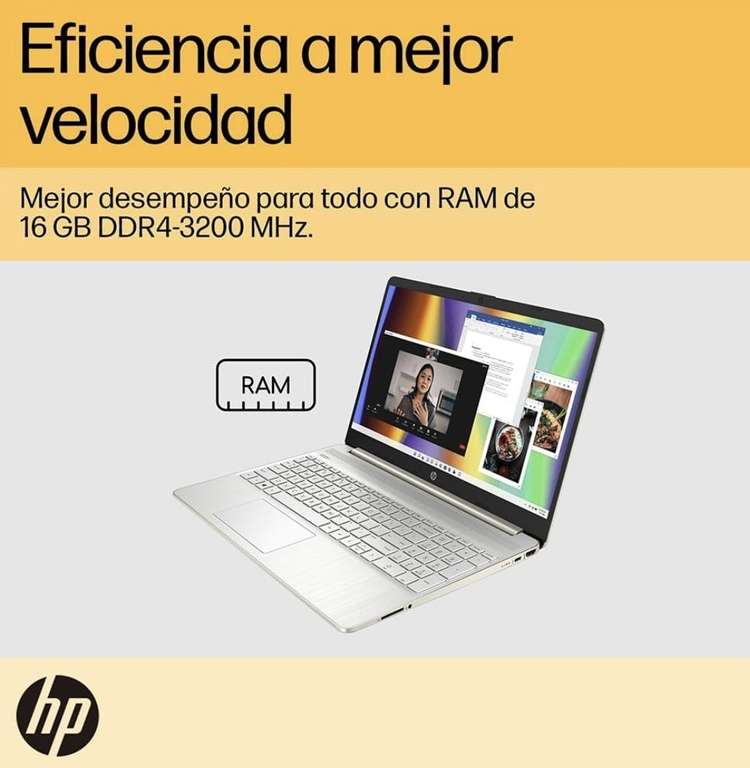 Amazon: Laptop HP 15-ef2500la ‎AMD Ryzen 7 16GB de RAM 512 SSD, 15.6', teclado en español y garantía en México