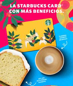 Starbucks: Café gratis base espresso y descto. en panadería al activar tarjeta Safari Friend Card