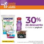 Chedraui: 30% de descuento/bonificación en todo el yoghurt