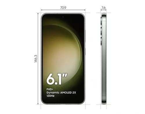 Mercado Libre: Celular Samsung Galaxy S23 8gb + 256gb Liberado Verde 24 MSI