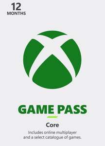 Eneba: Xbox Game Pass Core 12 months MEXICO