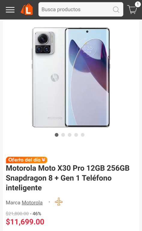 Celular Motorola Moto x30 PRO en Linio