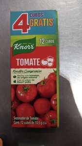 Chedraui Oaxaca: Knorr Tomate 12 cubos a $2.01