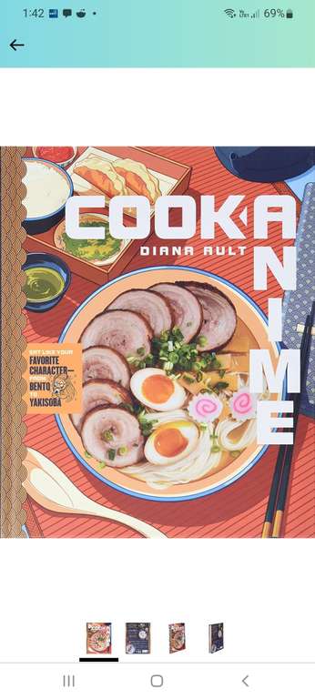Amazon: Libro de recetas de anime para hacerle de comer a tu ONICHAN