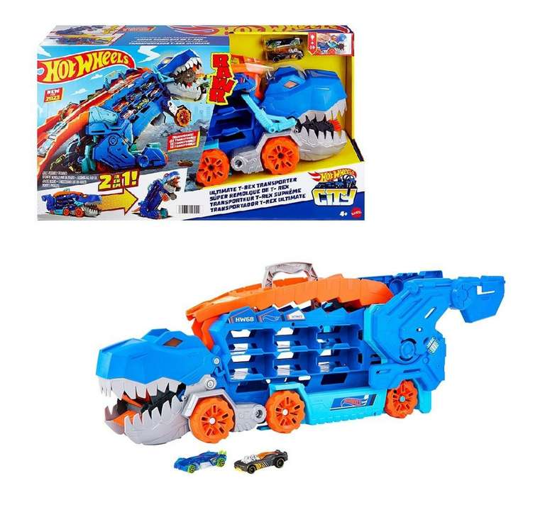 Hot Wheels City Ultimate T-Rex Transporter