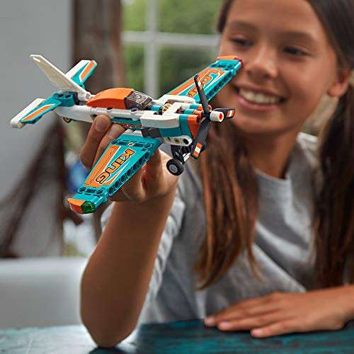 Amazon: LEGO Kit de Construcción Technic Avión de Carreras (154 piezas)