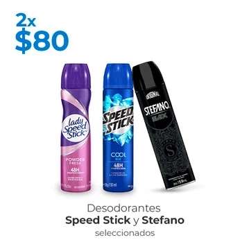 Chedraui: 2x$80 en desodorantes en aerosol Speed Stick, Lady Speed Stick, Stefano y Neutro Balance