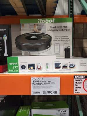 Costco: Robot aspiradora Roomba 678