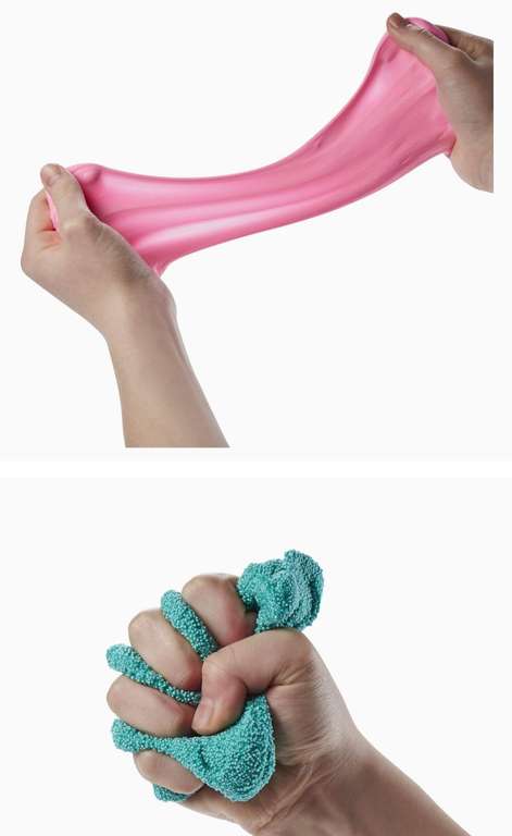Amazon: Play Doh Foam Slime: Super Cloud, HydroGlitz, Super Stretch y Krackle - Set de 13 latas